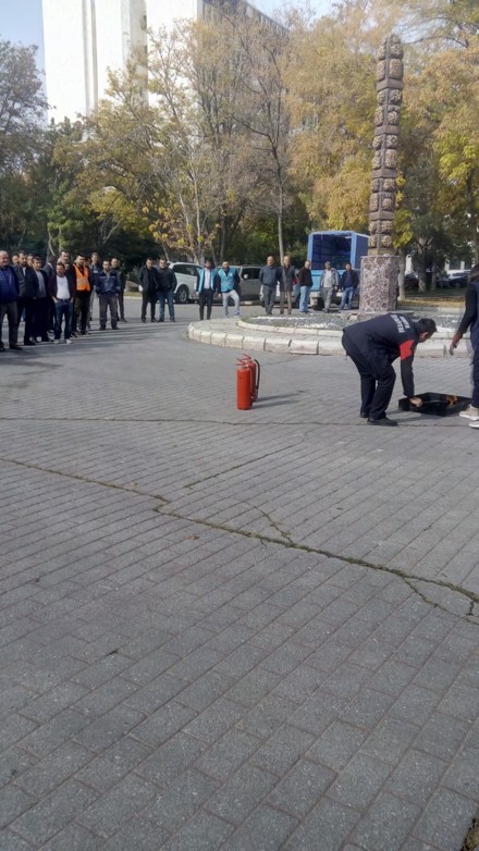 Söndürme ve Tahliye Eğitimi/ Tatbikatı